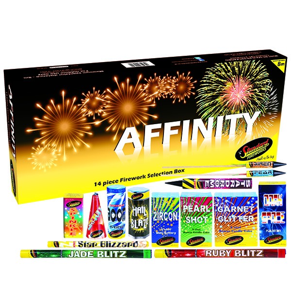 Affinity Fireworks by Black Cat Fireworks Selection Boxes